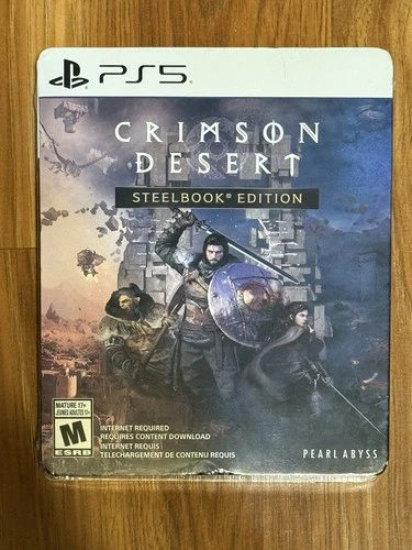 Crimson Desert Steelbook Edition (Sony PlayStation 5) NEW Walmart Exclusive
