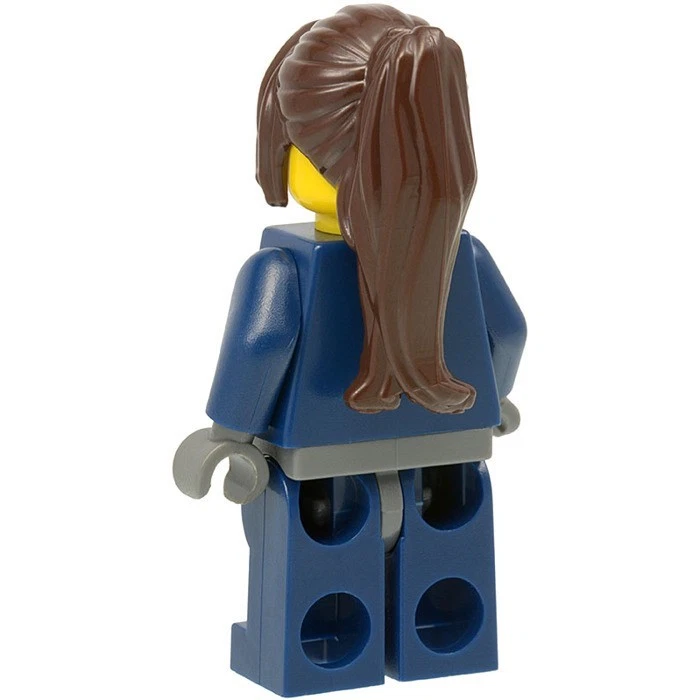 LEGO female Agents Trace girl ponytail minifigure 8633 8635 8637 8970 New - Image 3 of 4