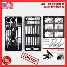 Nail Clippers Set Fingernail and Toenail Clipper Cutters, Manicure Pedicure Kit