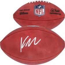 Kyren Williams Los Angeles Rams Autographed Duke Full Color Football