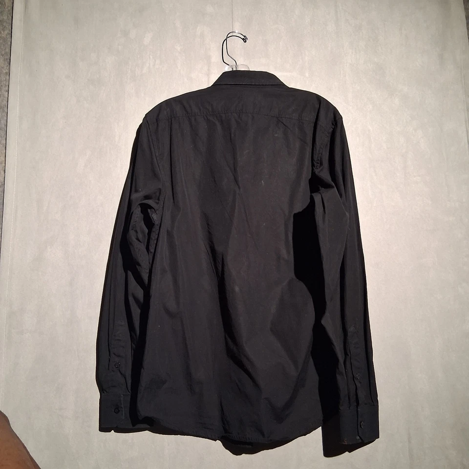 Diesel S-Bill Herren Slim Fit Langarm Business Black Size L - Image 4 of 4