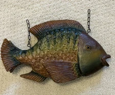 K&K Interiors Replacement Hanging Sign Plaque - Fish