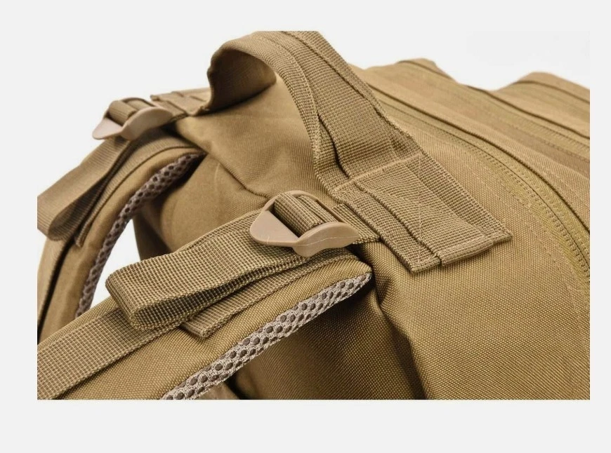 Military Tactical Backpack Army 3 Day Assault Pack Molle Bag Rucksack Tan - Image 4 of 4