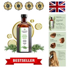 150ml Rosemary Hair Growth Oil - Strengthen Split Ends, Anti-Aging Benefits