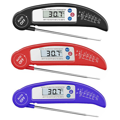 Digitales Lebensmittel Thermometer Sonde Kochen Fleisch Temperatur BBQ Küche Truthahn Marmelade