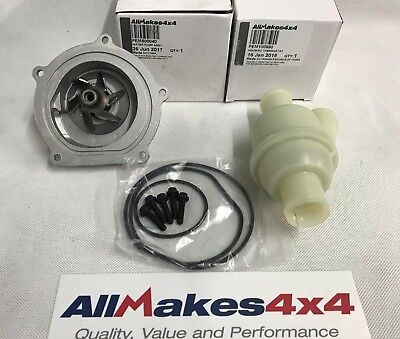 Allmakes 4x4 Land Rover Defender & Disco TD5 Wasserpumpe, Schrauben & Thermostat