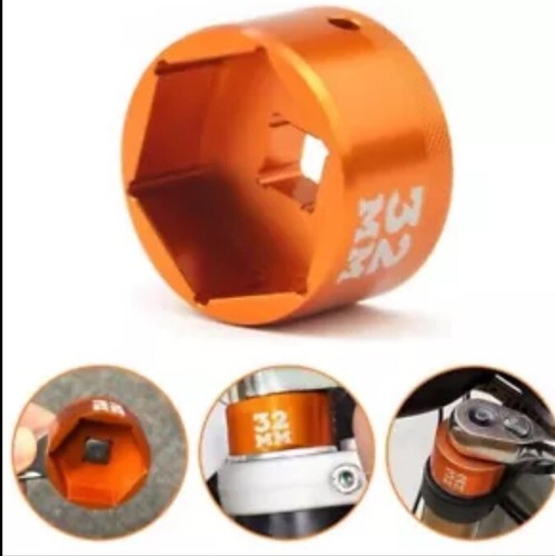 🇬🇧 Fox Fork Topcap Socket 32mm V2 3/8 Drive Uk Stock Tool Front Suspension - Picture 8 of 12