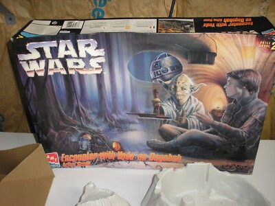 キャラクター Encounter with Yoda on Dagobah AMT ERTL AMT / ERTL Star Wars Encounter with Yoda on Dagobah Action