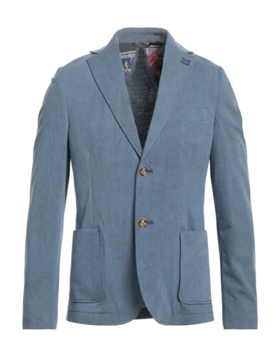 RRP€361 DANIELE ALESSANDRINI Blazer Jacket IT48 US38 M Garment Dye Made in Italy - Imagen 3 de 8