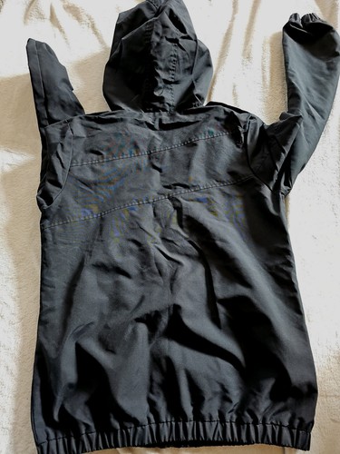 Volcom Women Medium Black Hooded Full Zip Windbreaker Long Sleeve Jacket. C3 - Picture 7 of 7
