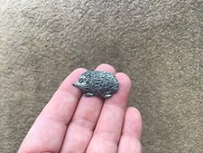 HEDGEHOG Pewter Pin Badge Brooch