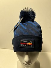 Red Bull Racing New Era #1 Max Verstappen Beanie, Formel 1 F1 Mütze, Bommelmütze