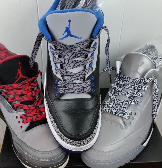 jordan 3 lacing