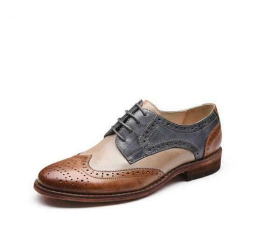 Womens British Mixed-colored Brogues 
