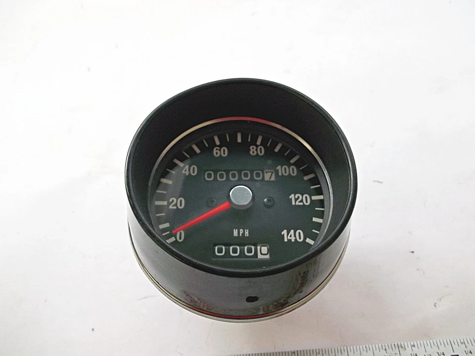 KAWASAKI 70 - 76 H1 H2 H500 NOS VELOCÍMETRO 25005-109 MACH III IV OEM NUEVO jh Foto 3 de 4