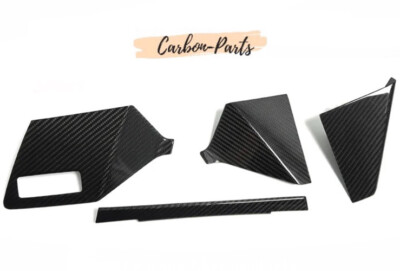  Echt-Carbon Cover Armaturenbrett passend für Audi A3,S3,RS3 8Y 4-teiliges Set