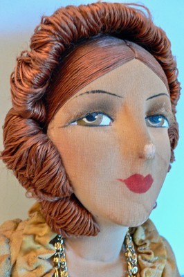 Poupée De Salon Ancienne 75cm - Avec Accidents Aux Mains - Pour Collection Ou Réparation