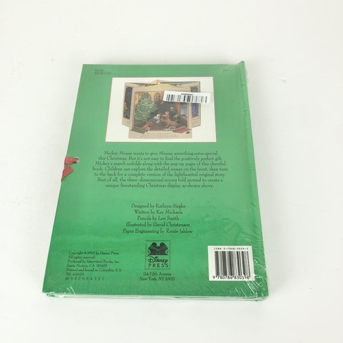 Disneys Christmas Is Coming Fold Around Pop Up Book Featuring Mickey Mouse &... - Picture 4 of 6
