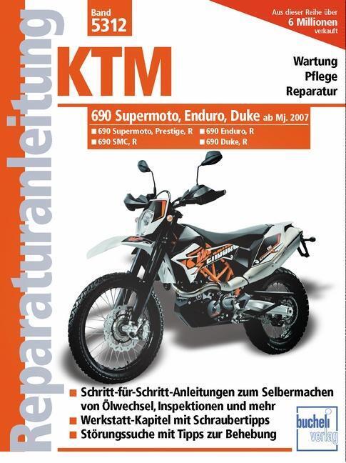 Thumbnail - Ktm 690 Supermoto, Enduro, Duke - 9783716822081 Portofrei