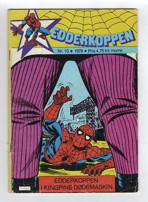 1976 MARVEL AMAZING SPIDER-MAN #164, #162 & #163 1ST JIGSAW KEY ROMITA NORWAY