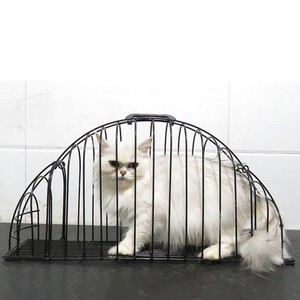 cat bath cage