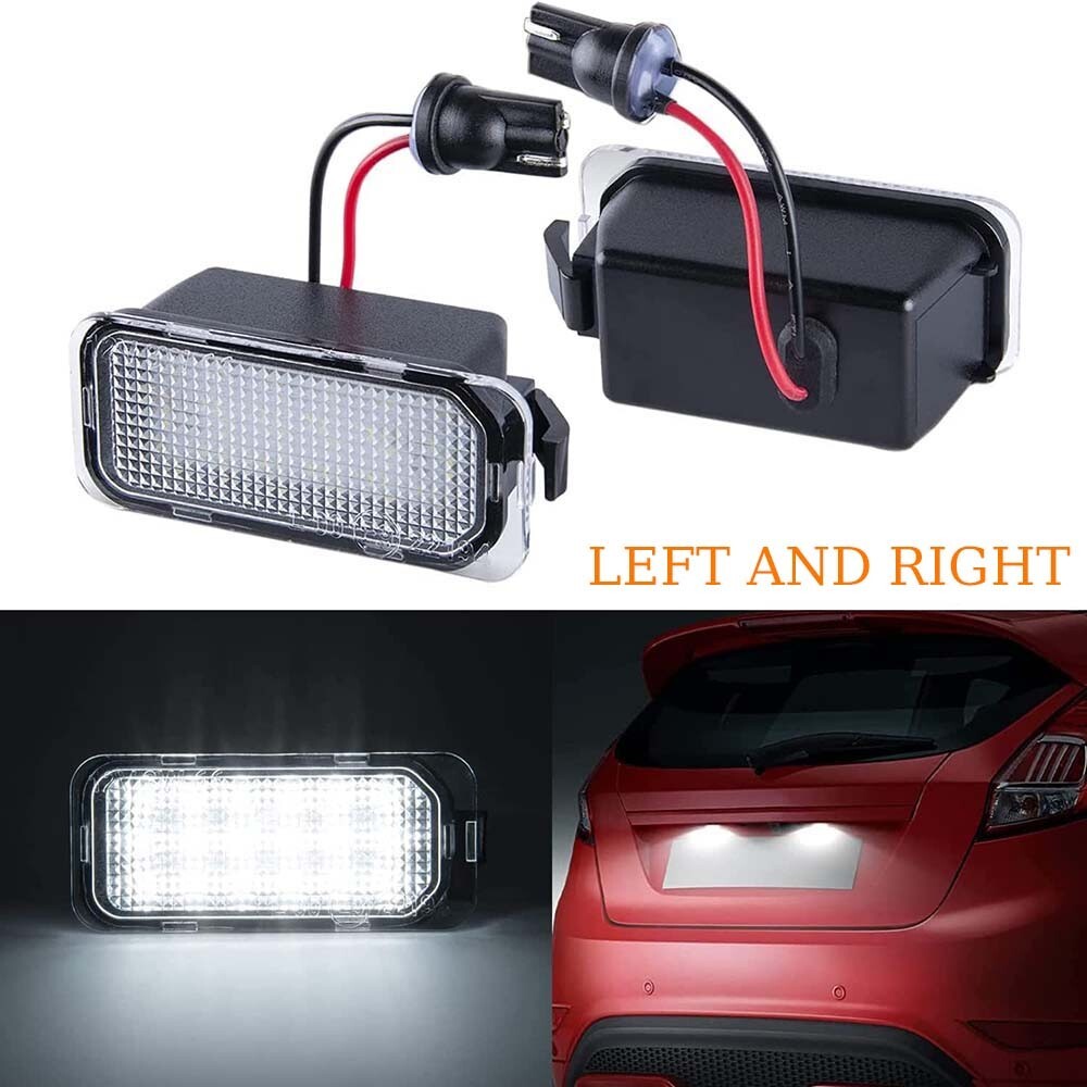 License Plate Light for Ford KUGA S MAX MONDEO MK4 MK5 MK2 FIESTA
