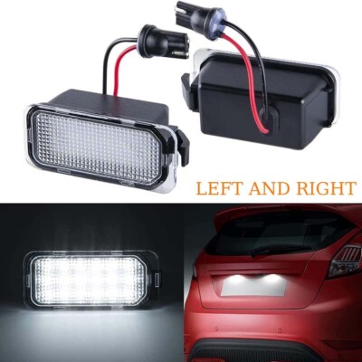License Plate Light for Ford KUGA S MAX MONDEO MK4 MK5 MK2 FIESTA 2008-2019 FOCU