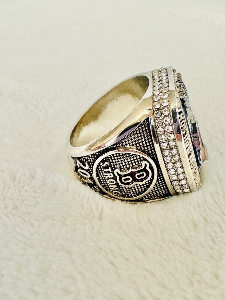 値下げ非売品　大リーグWORLD champion2014  Globe 2013 Red Sox World Series Silver Championship Ring