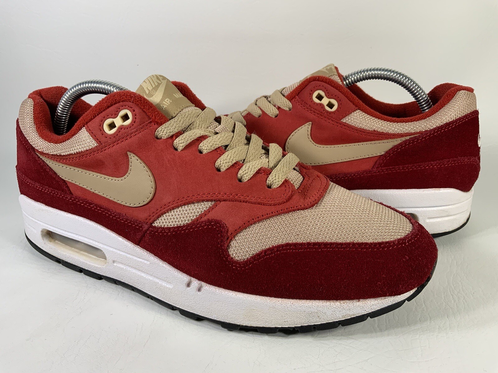 Nike Air Max 1 Premium Retro Curry Red 