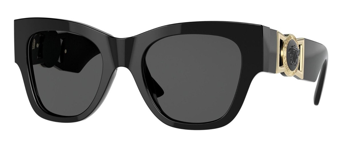 Versace 4415 GB1/87 Black Grey Gold Sunglasses VE4415U VERSACE NEW VERSACE VE4415U GB1/87 SUNGLASSES VERSACE MOD  main image 2