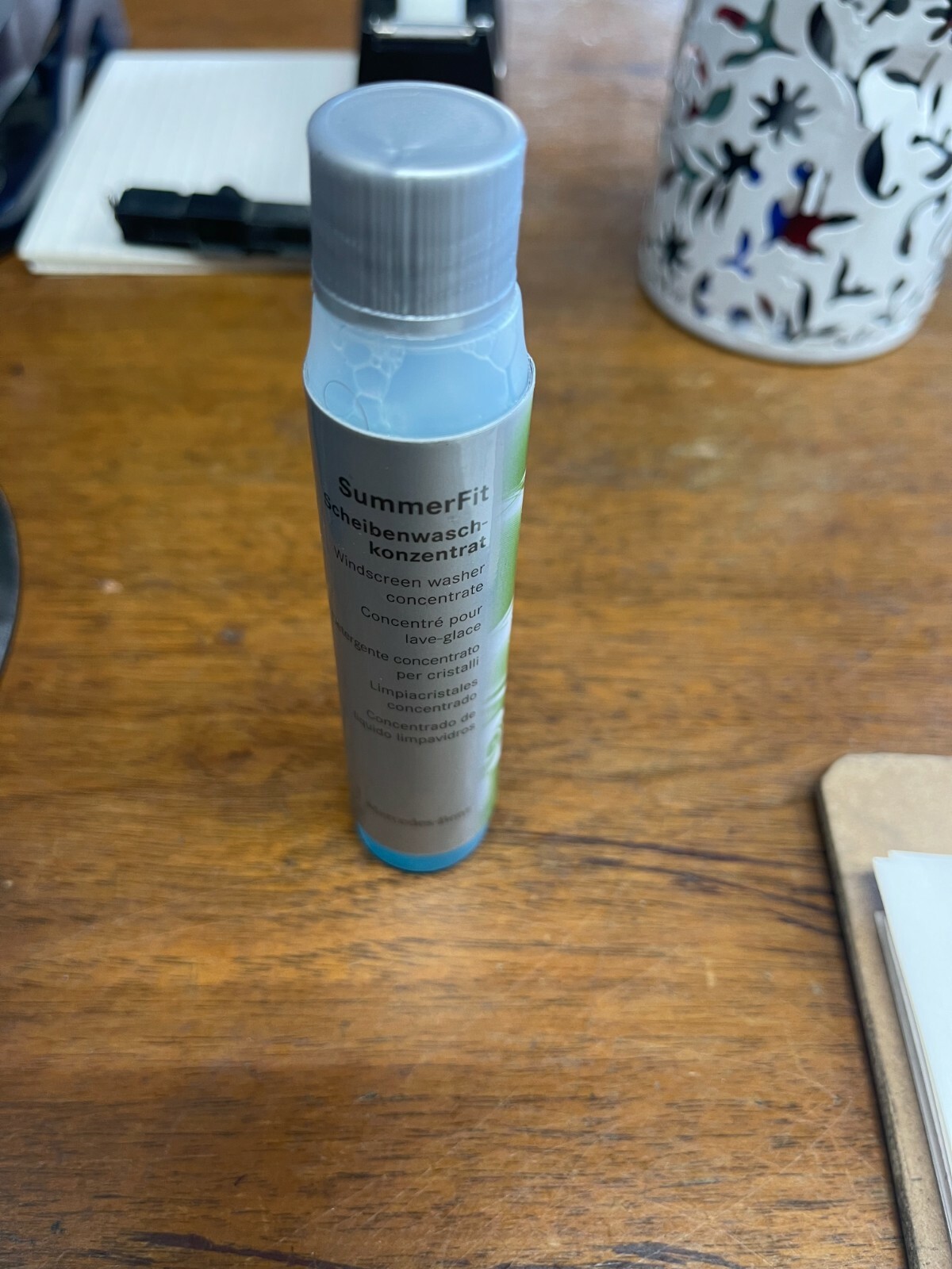 Genuine MERCEDES Windshield Washer Fluid Summerfit for All Models 40ml