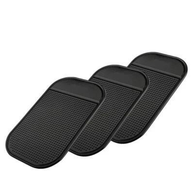 3 X Non-Slip Dash Mat Car Dashboard Phone Mobile Anti Slip Device Holder Pad