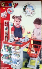 Smoby Supermercato Giocattolo con Cassa Elettronica + 40 Accessori