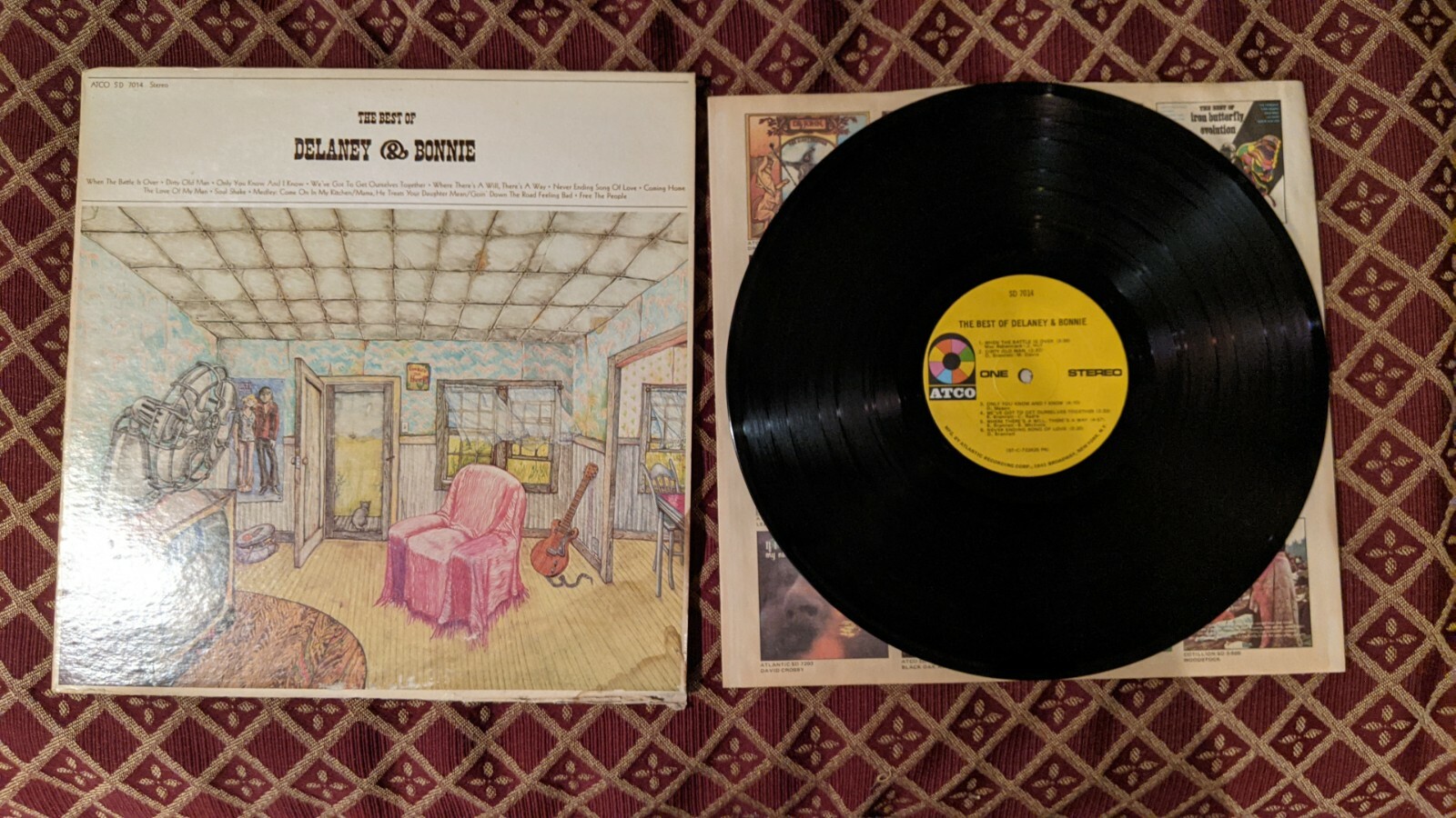 Delaney & Bonnie THE BEST OF ATCO Records SD 7014 EX/GD