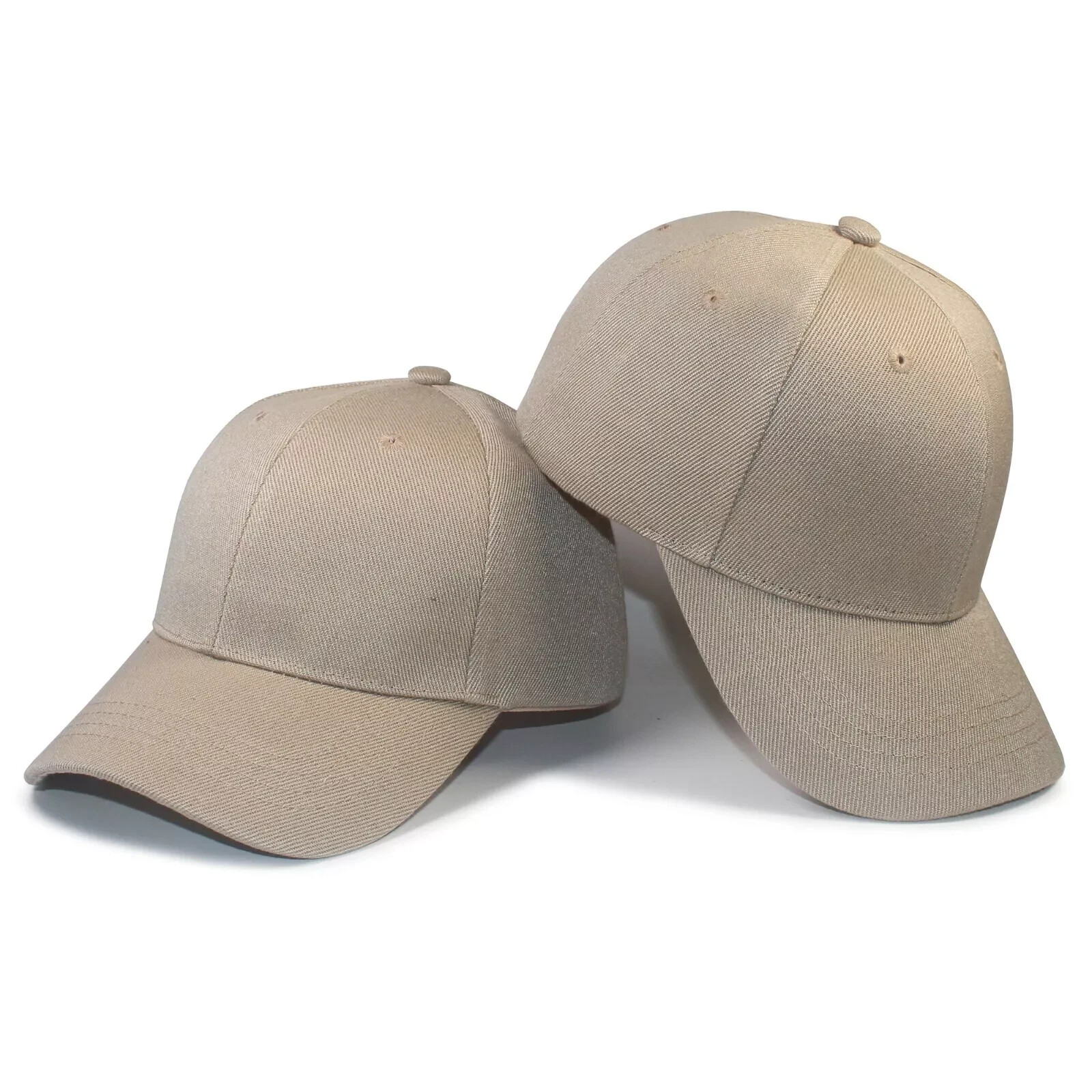 Unisex Adjustable Plain Classic Baseball Cap for Summer Sports & Sun Protection 04  -image