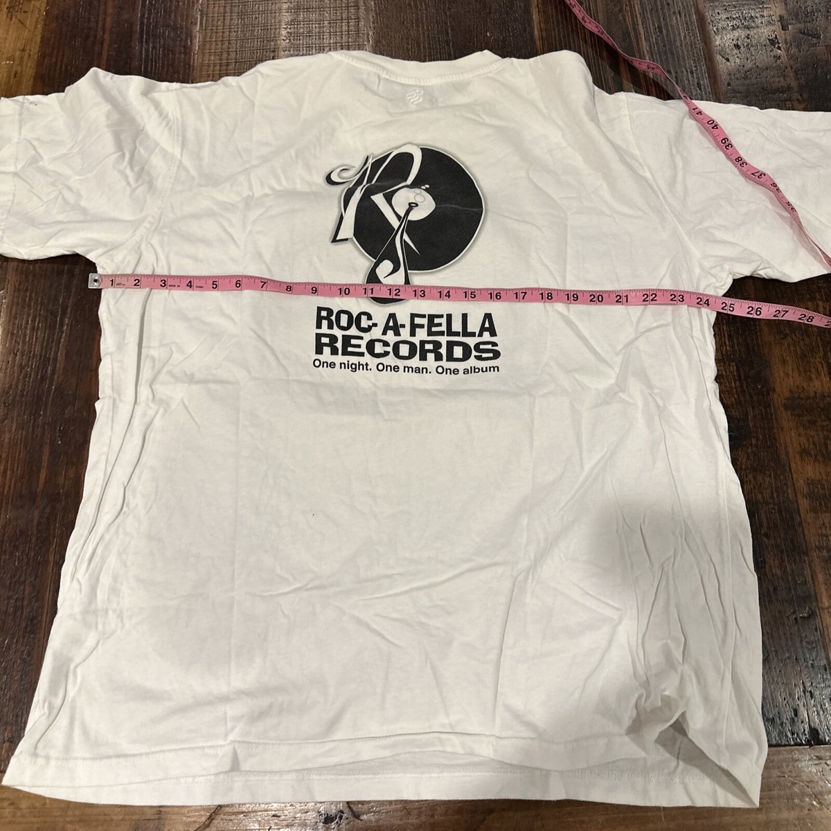 Roc-A-Fella Records Tシャツ ロカフェラ JAY-Z Vintage Jay-Z Roc-A-Fella Records T-Shirt – Justin Reed