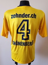 FC Wil 1900 2003 - 2004 Away Adidas Match Worn shirt #4 Mario Schönenberger