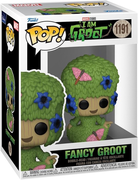 Marvel Studios I Am Groot - Fancy Groot 1191 - Funko Pop! Vinyl Figur-image