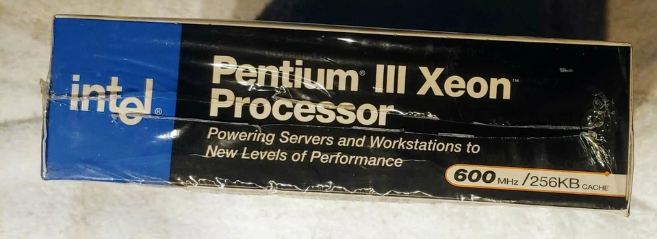 Pentium 3 Xeon Processor 600MHz / 256KB cache, Brand New Sealed Unopened Box - Image 4 of 4