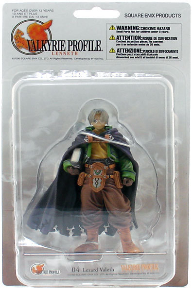 Valkyrie Profile Trading Arts Lezard Valeth Figure * NEW SEALED