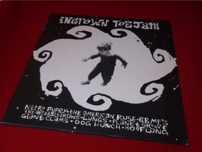Various:   Ingrown Toejam  UK   1990   EX+  compilation     LP  Nitro Puppy