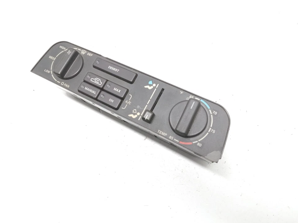 JAGUAR XJ6 1990-1992 AIRE ACONDICIONADO CALENTADOR CONTROL DE TEMPERATURA OEM, 655-50195B Foto 2 de 4