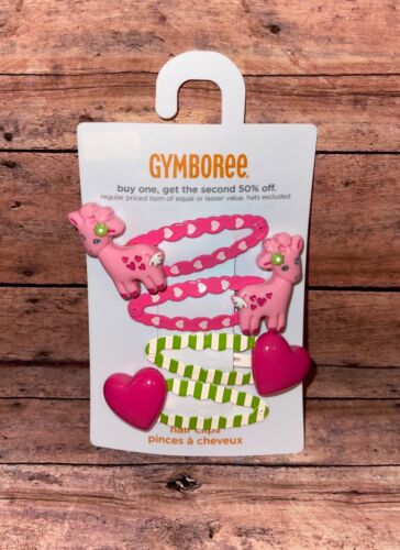 NWT Gymboree curly clips,snap clips,pony holder,bow hair 2 3 4 5 6 7 8 9 10 12 - Picture 6 of 41