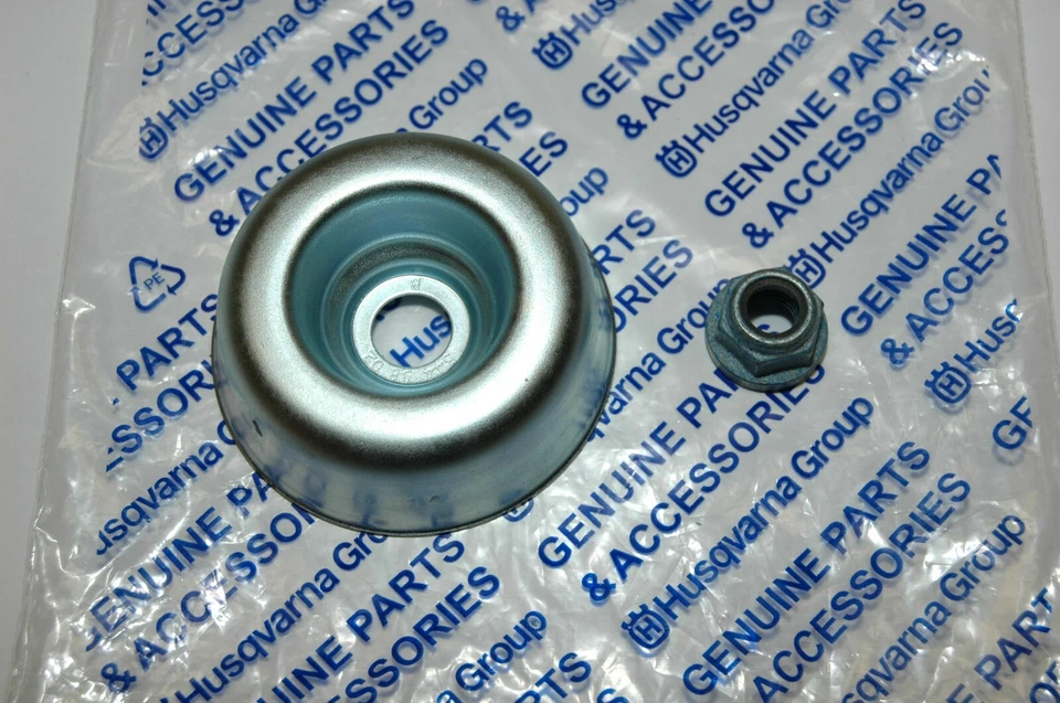 Husqvarna Laufteller + M12 Mutter - Messer Befestigungssatz für Freischneider