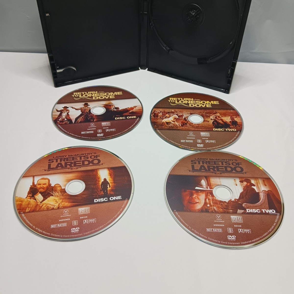 USED The Lonesome Dove Deluxe Mini-Series Collection DVD