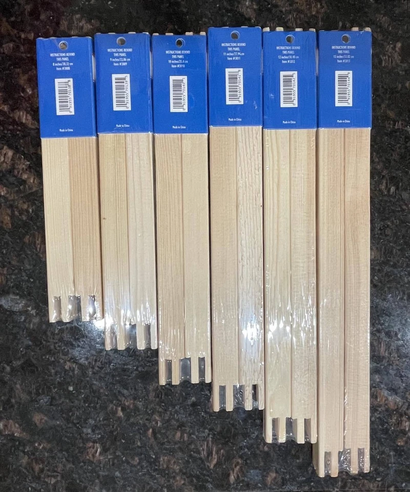 Wood Stretcher Bars Frame for Needlepoint, Quilting, Stitching - Colonial - Image 2 of 2