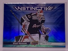 2023-24 Upper Deck Series 2 Vitek Vanecek IN-7 Instinctive - New Jersey Devils