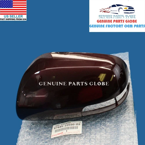 GENUINE SCION 08-10 xB LEFT DRIVER MAROON 3N0 OUTER MIRROR COVER 87945-22030-D3