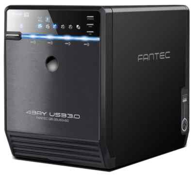4-Bay HDD Enclosure 3.5'' Fantec QB-35US3-6G USB 3.0 Type B