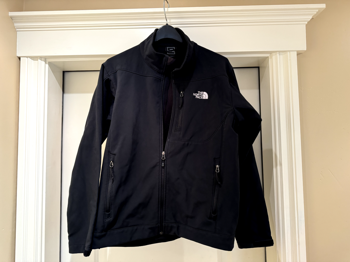 Men's Northface Full Zip Jacket Black F14 CMR4 T183 Men's Northface Full Zip Jacket Black F14 CMR4 T183